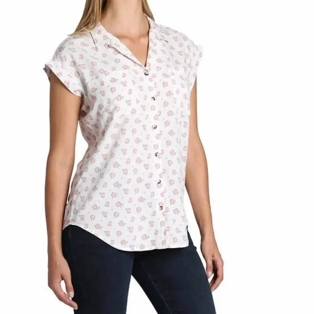 Jachs Girlfriend Ladies' Short Sleeve Blouse